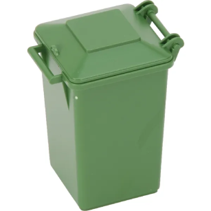 Pojemnik na śmieci, zielony BRUDER